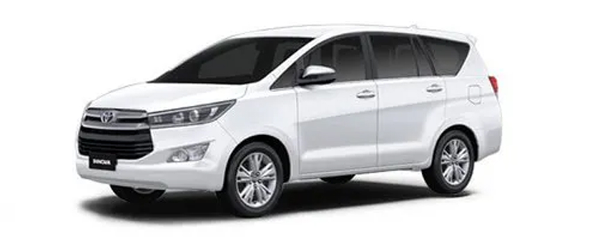 Toyota Innova Crysta Rental in Agra