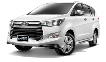Toyota Innova Crysta Car Rental in Agra